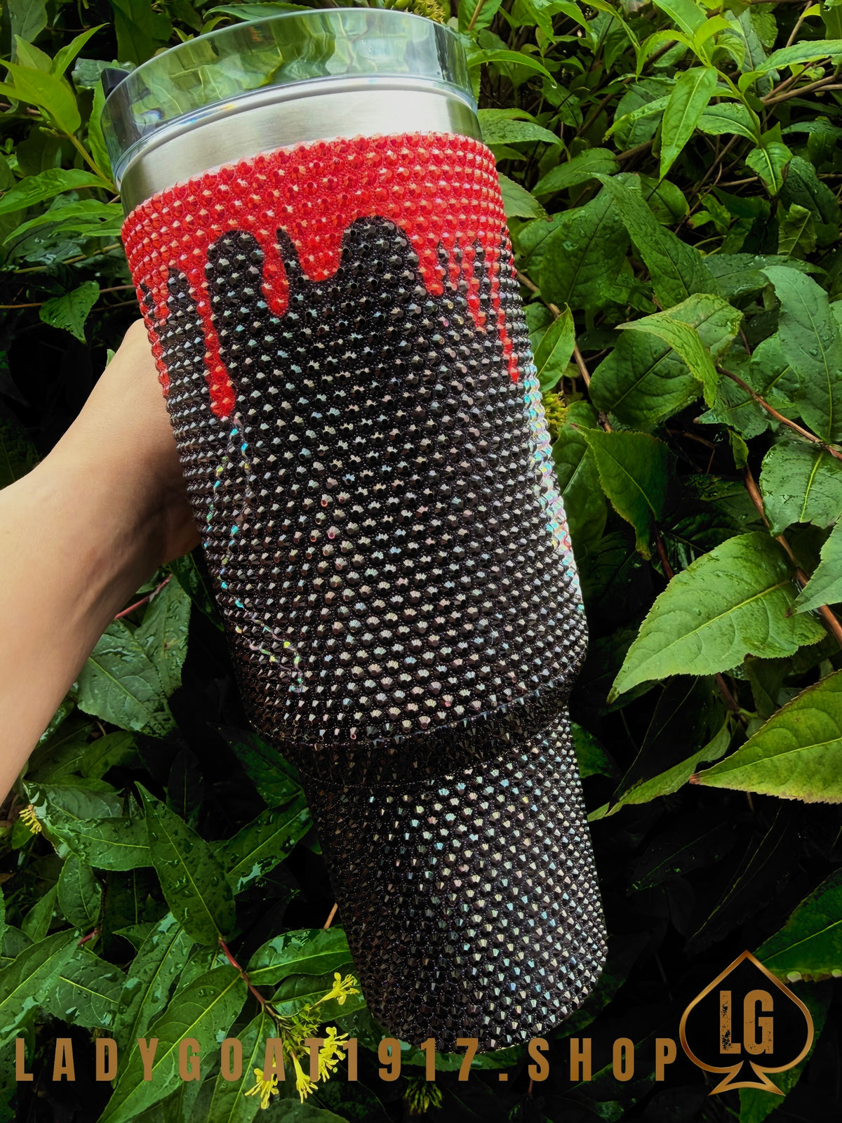 Jason Rhinestone 40oz