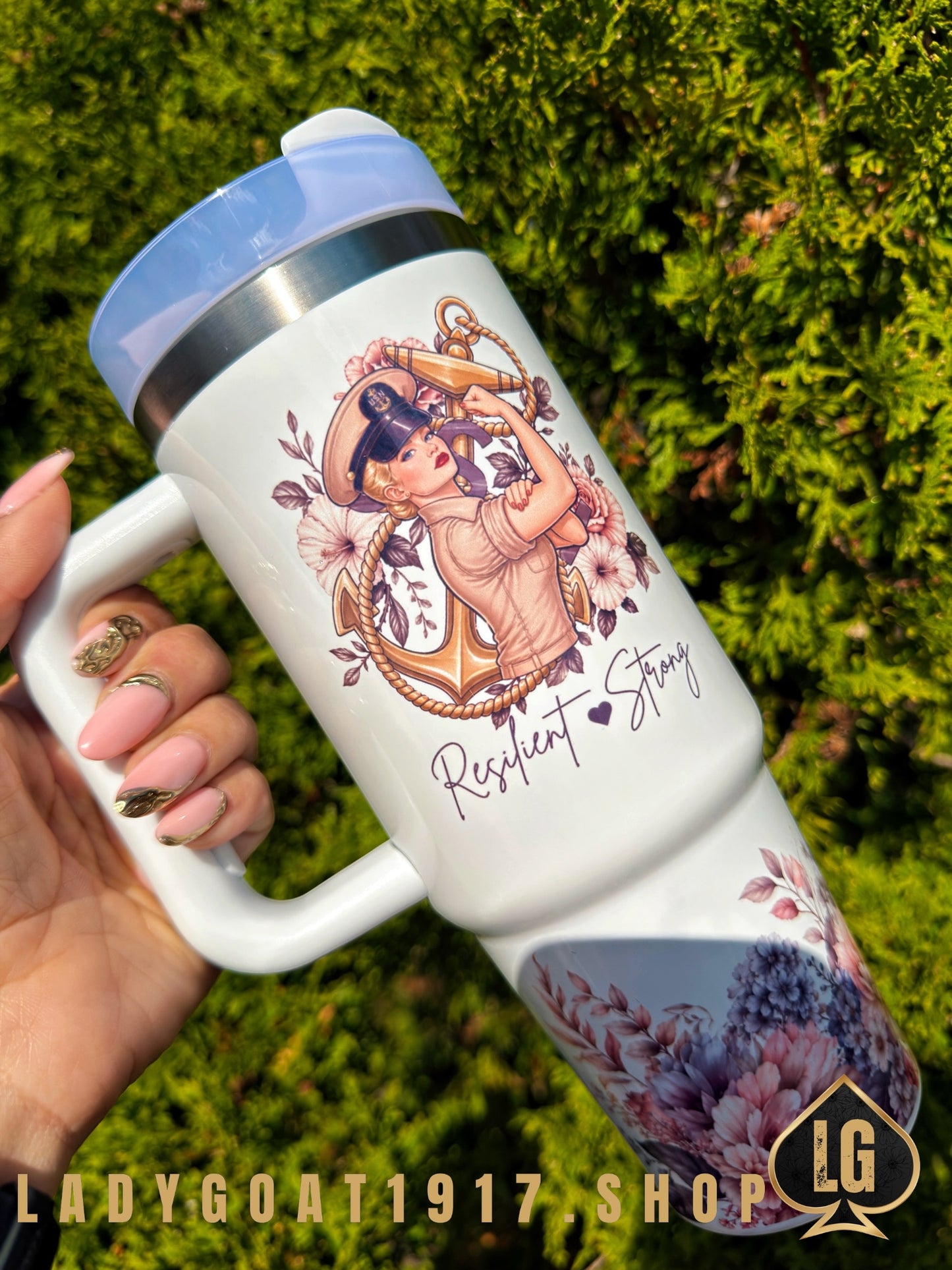 Resilient and Strong 2.0 Lady Goats Tumbler V3