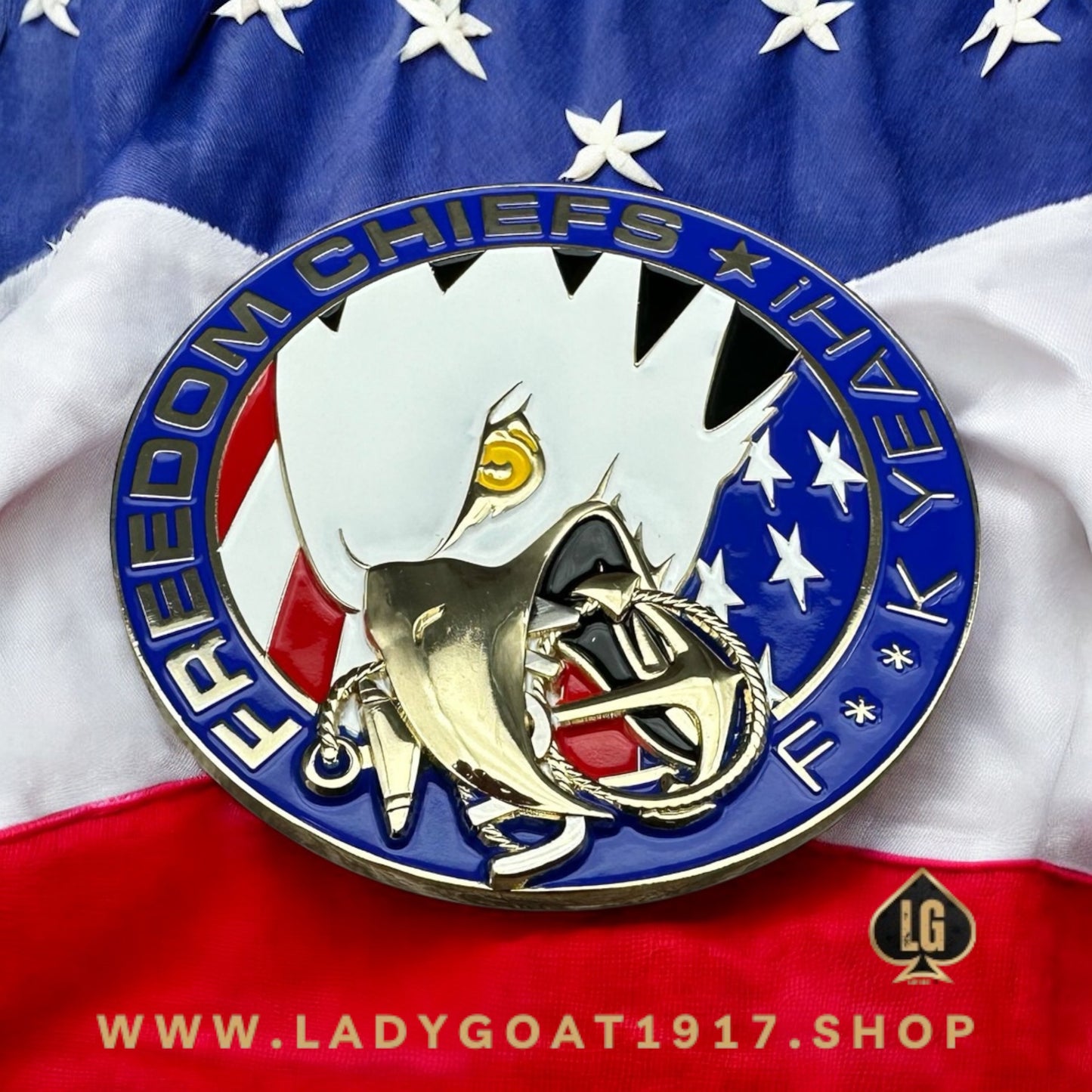 FREEDOM CHIEFS Challenge Coin 25” PRE-SALE