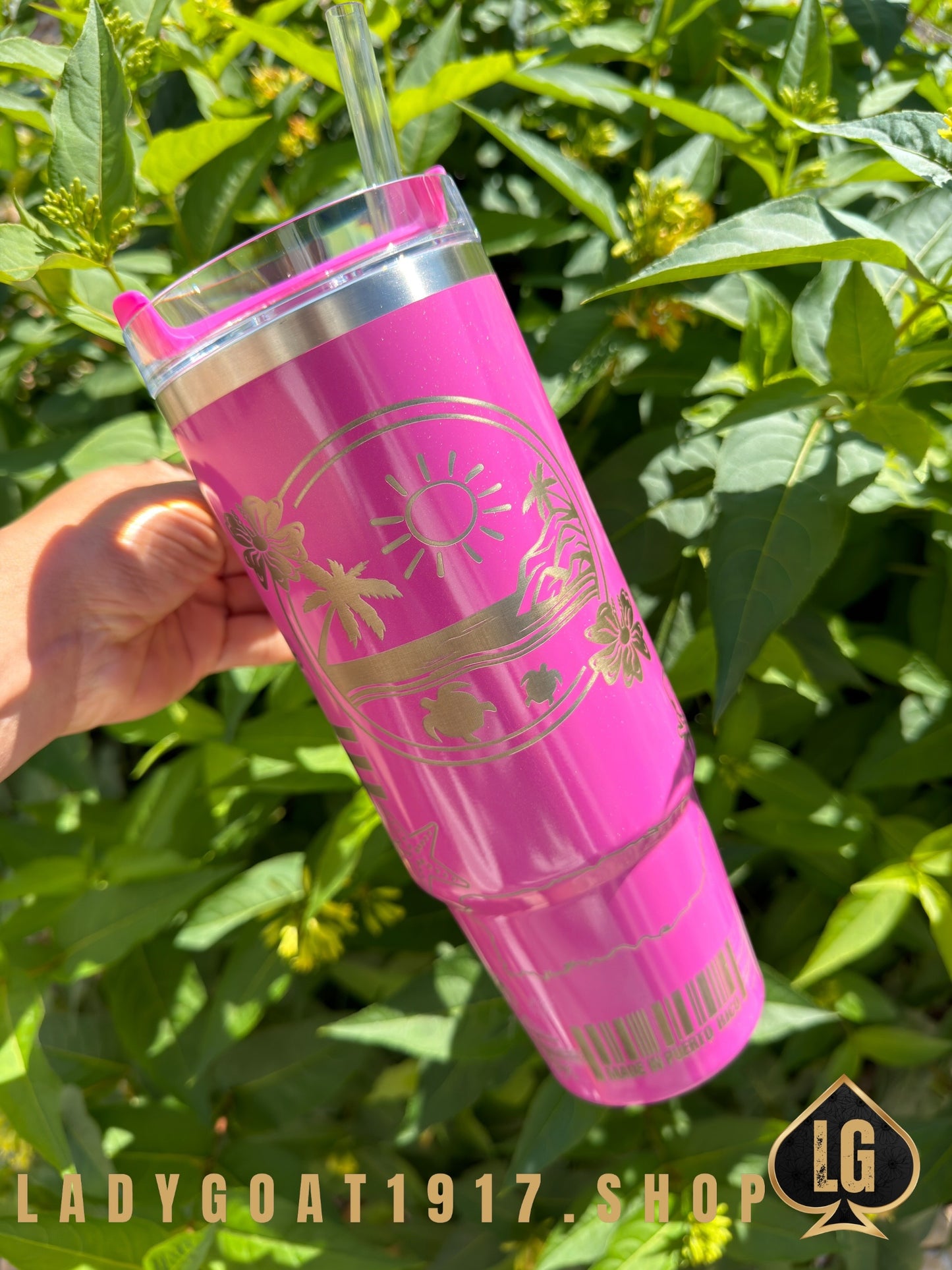 STANLEY Playero 🇵🇷🏝️ 30oz Tumbler Limited HOT PINK
