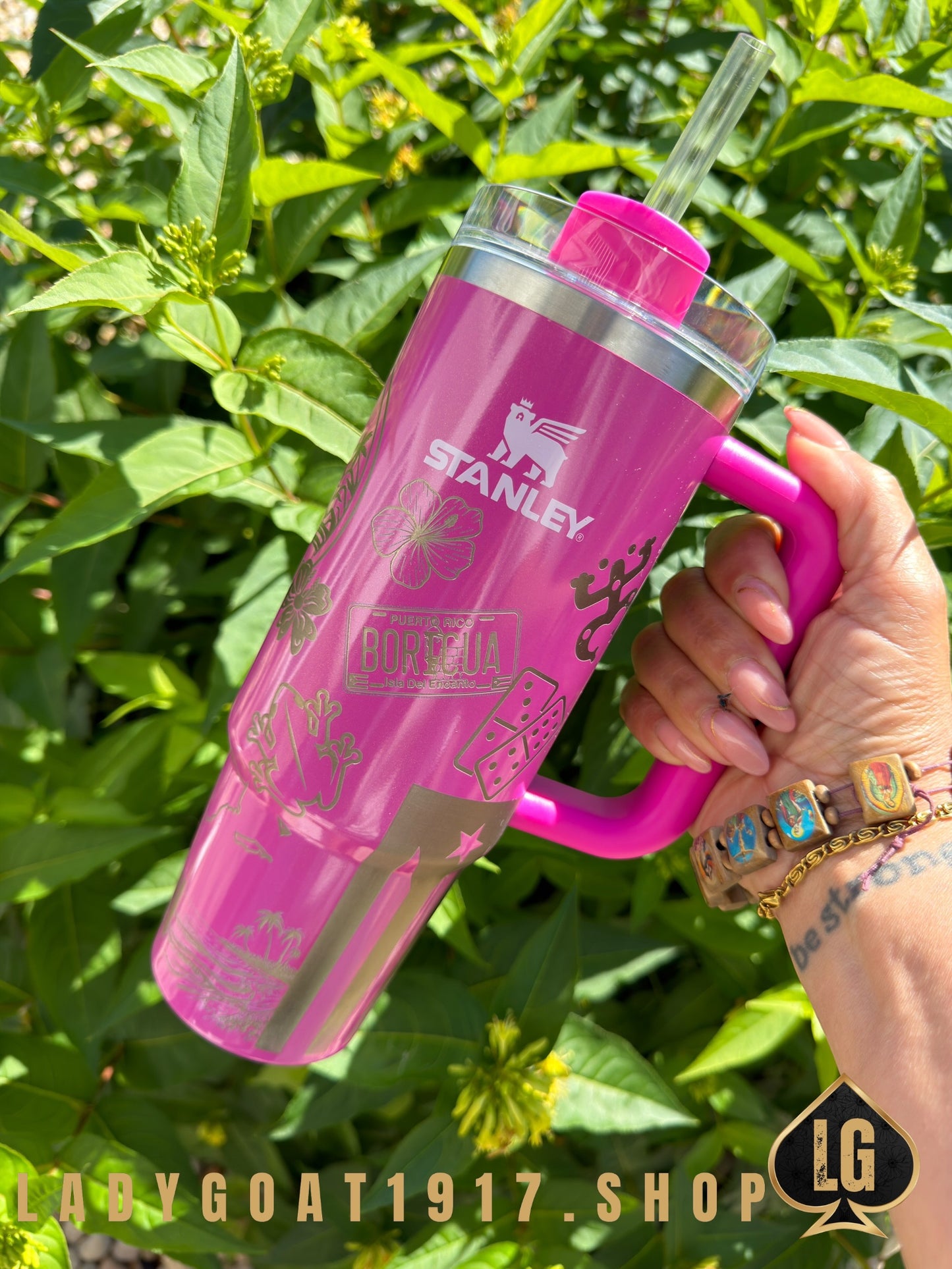 STANLEY Playero 🇵🇷🏝️ 30oz Tumbler Limited HOT PINK
