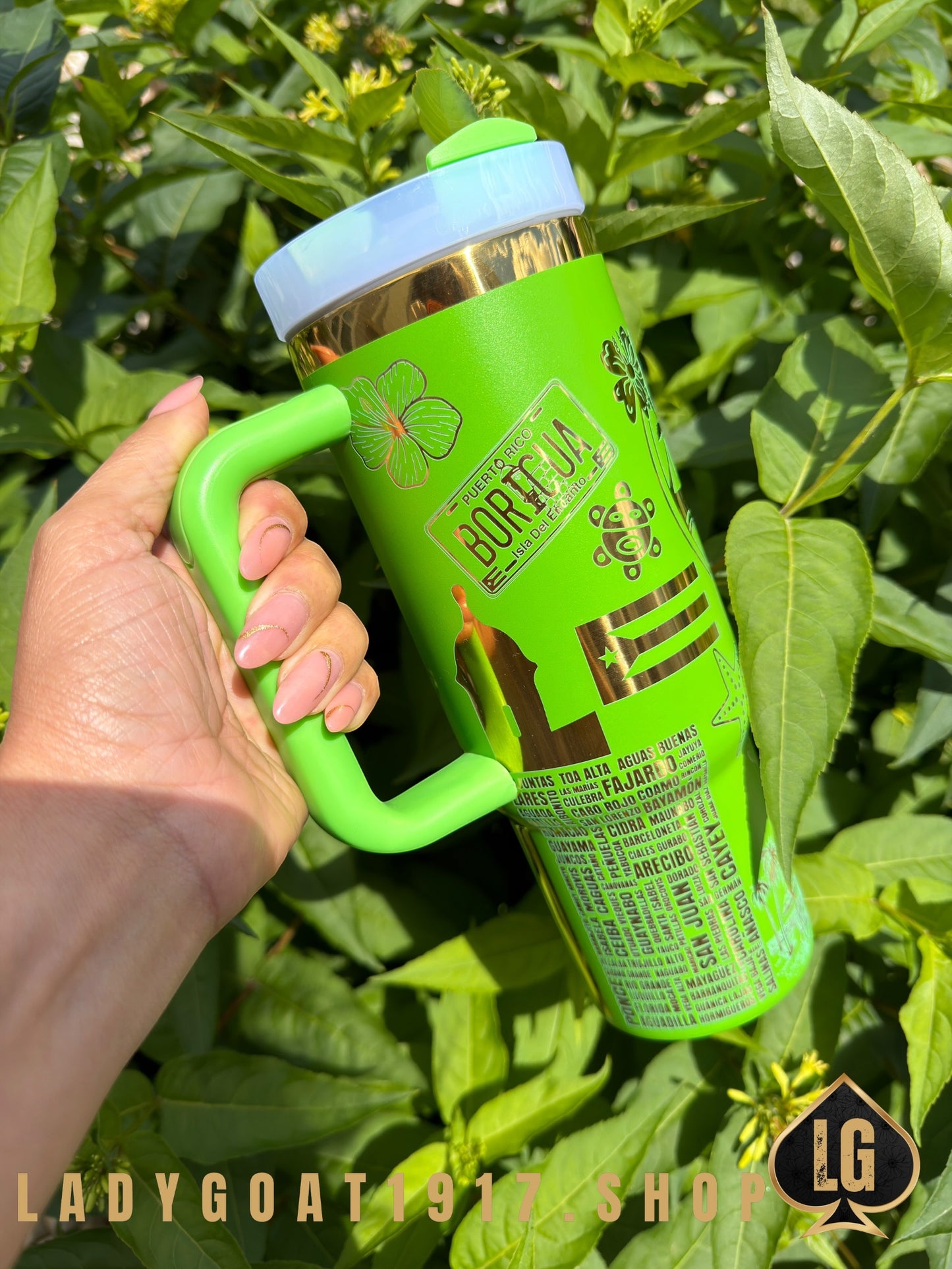 Palma 🇵🇷 🌴 30oz Tumbler Limited Lime