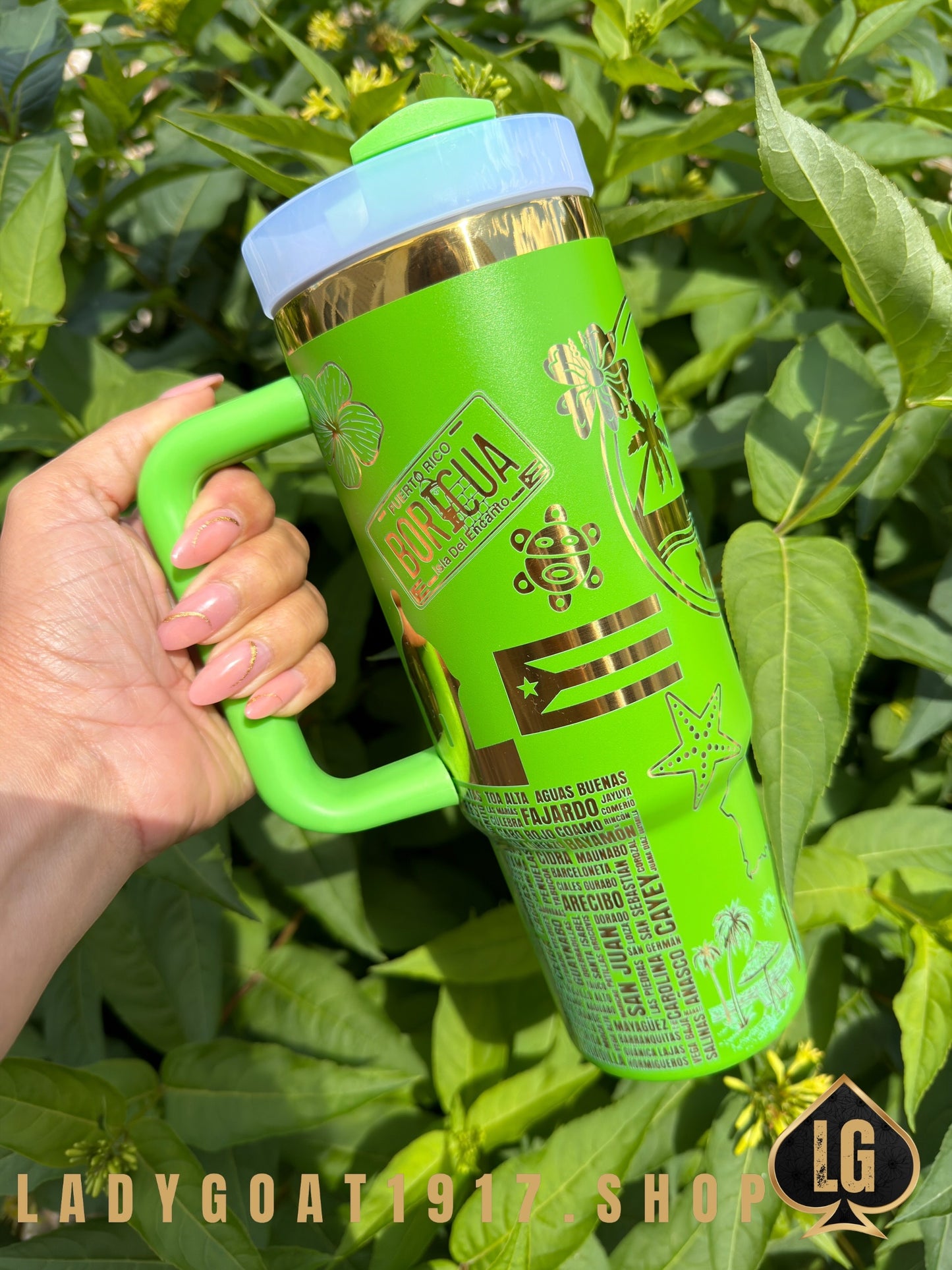 Palma 🇵🇷 🌴 30oz Tumbler Limited Lime