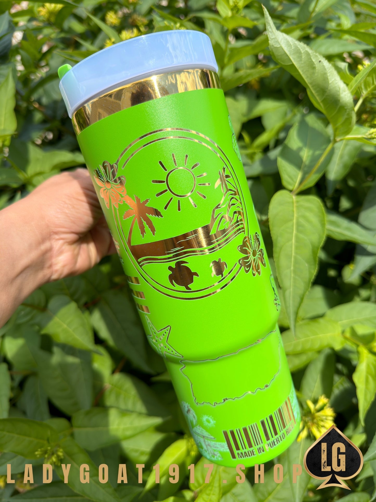 Palma 🇵🇷 🌴 30oz Tumbler Limited Lime