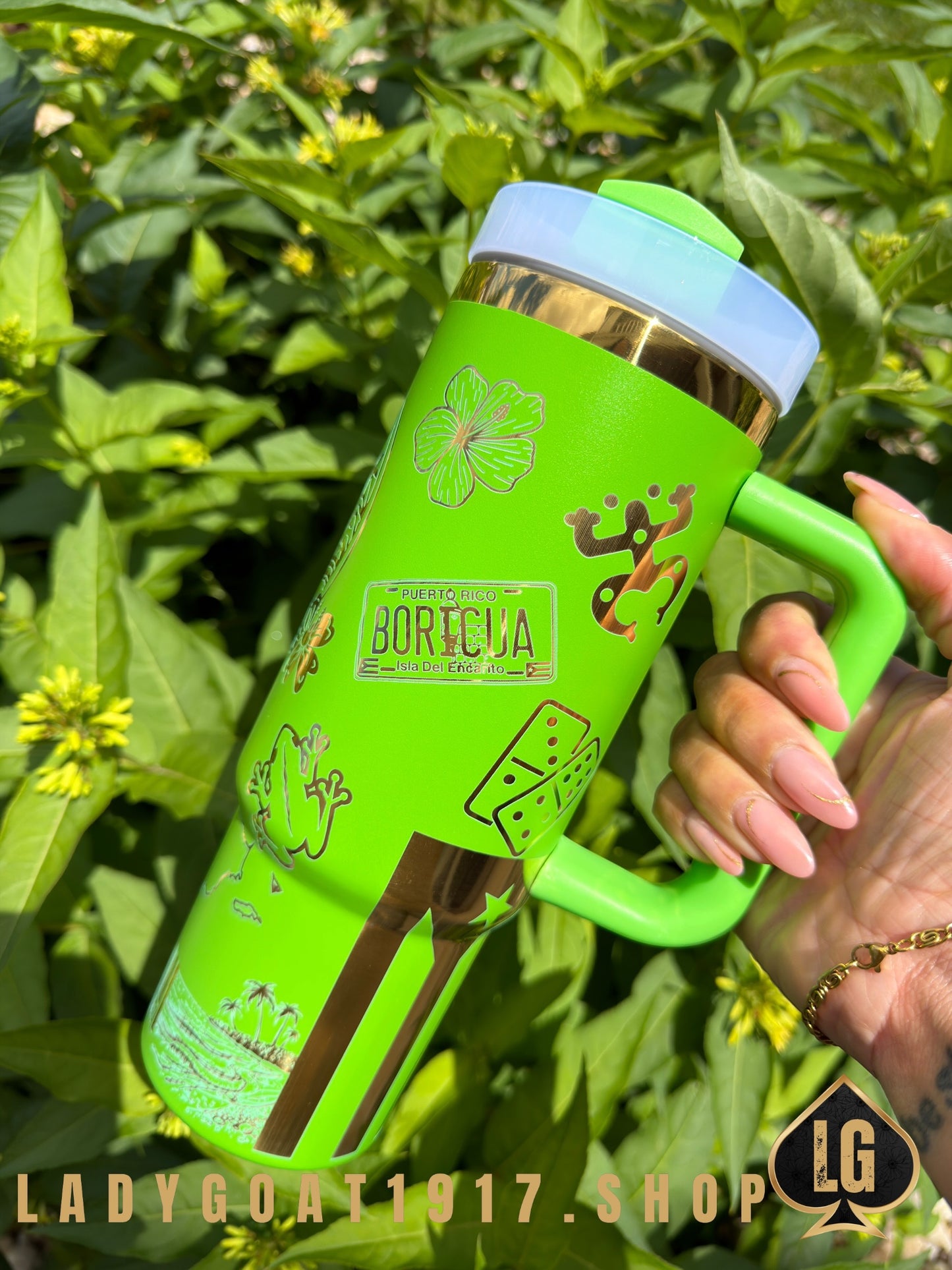 Palma 🇵🇷 🌴 30oz Tumbler Limited Lime