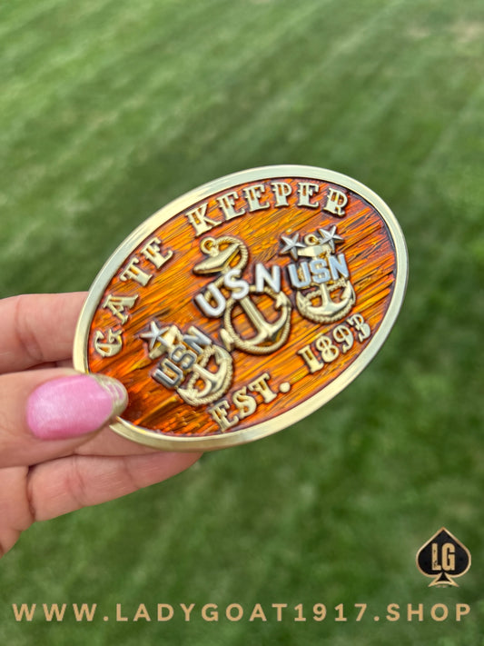Gate Keeper Belt Buckle  25"