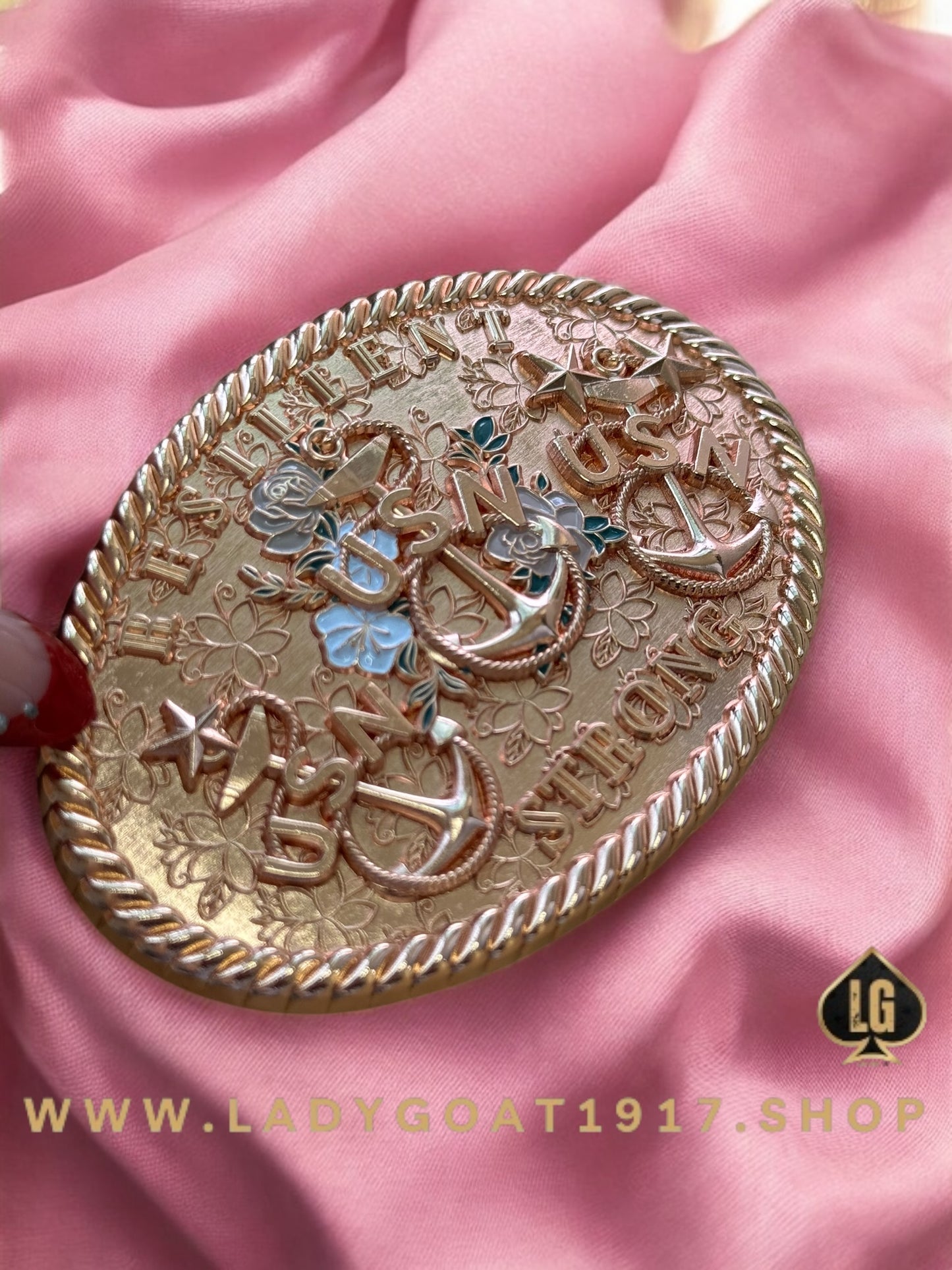 RG Resilient and Strong Chiefs Belt Buckle 💕 V3