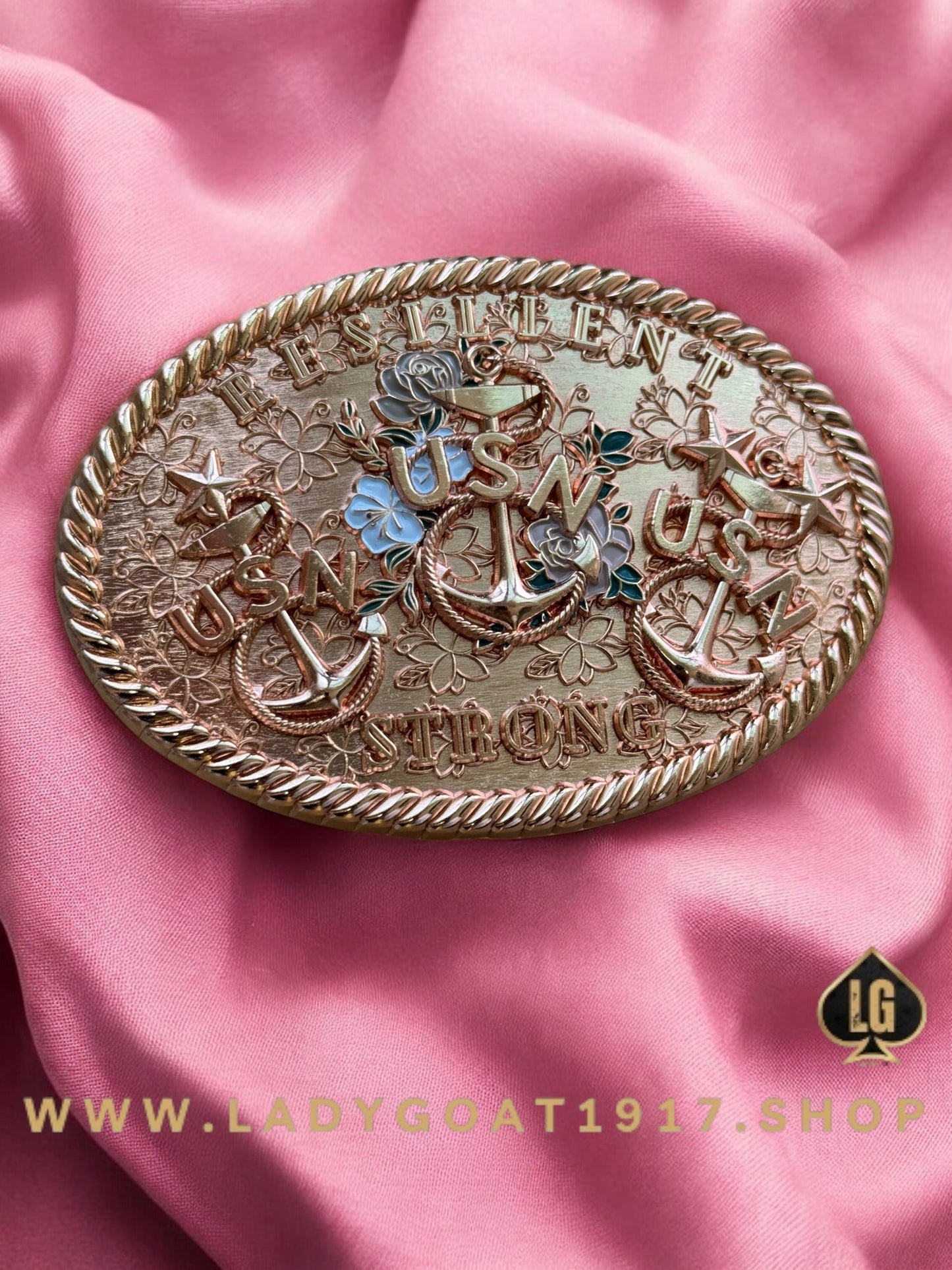 RG Resilient and Strong Chiefs Belt Buckle 💕 V3