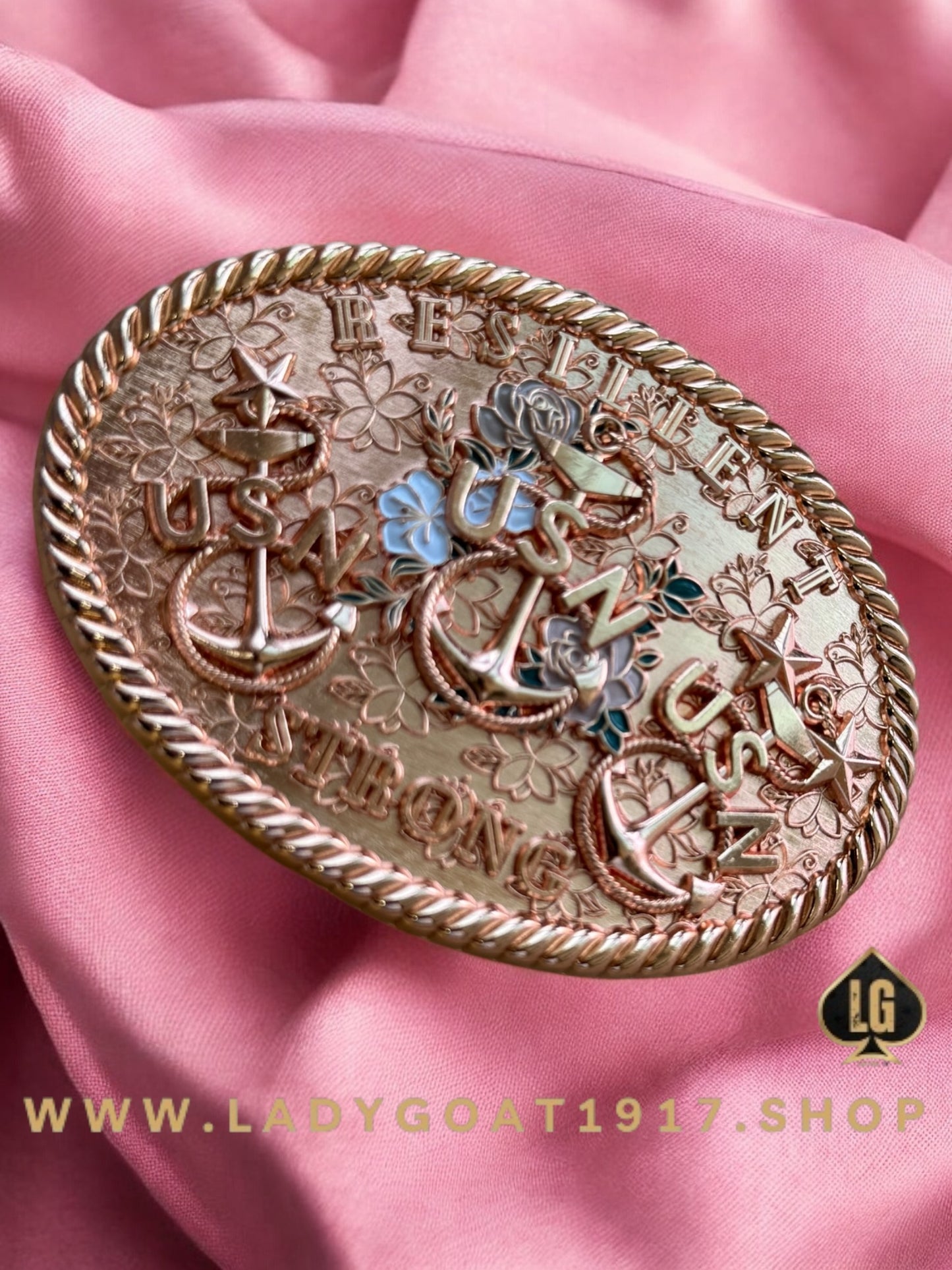 RG Resilient and Strong Chiefs Belt Buckle 💕 V3