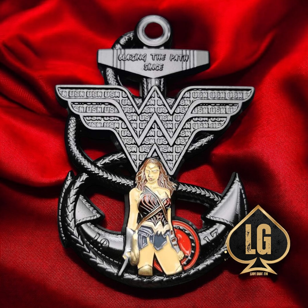 WW Anchor Black Out Challenge Coin 22”