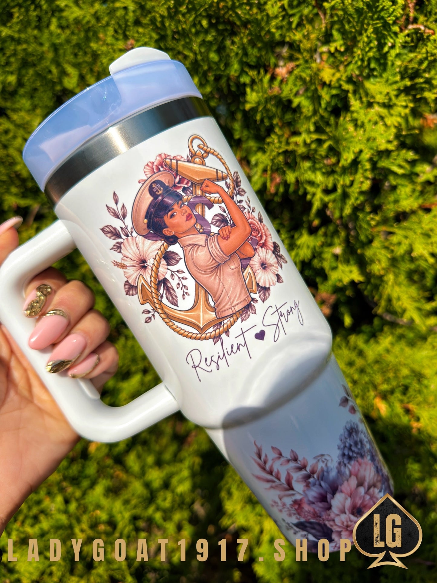 Resilient and Strong 2.0 Lady Goats Tumbler V1