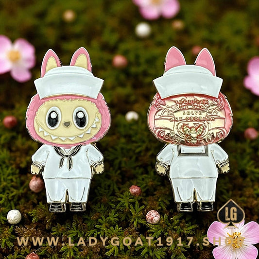 LaSailor Challenge Coin 25”PRE-SALE****Pink Whites