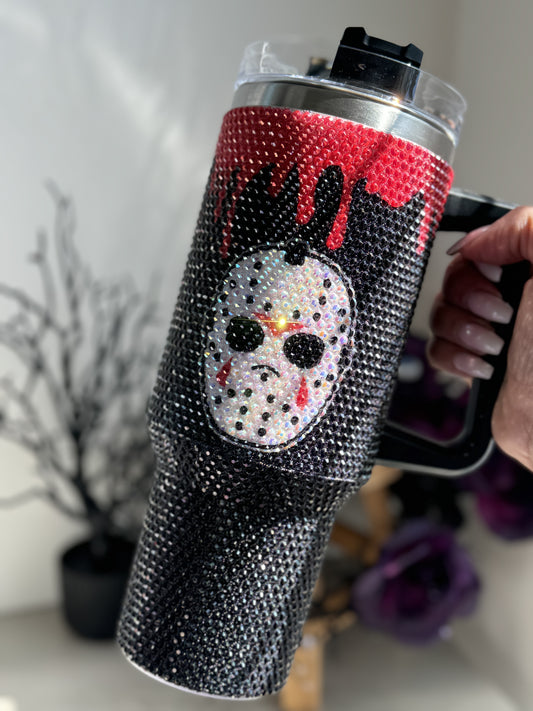 LG Ghouls Jason Rhinestone  40oz