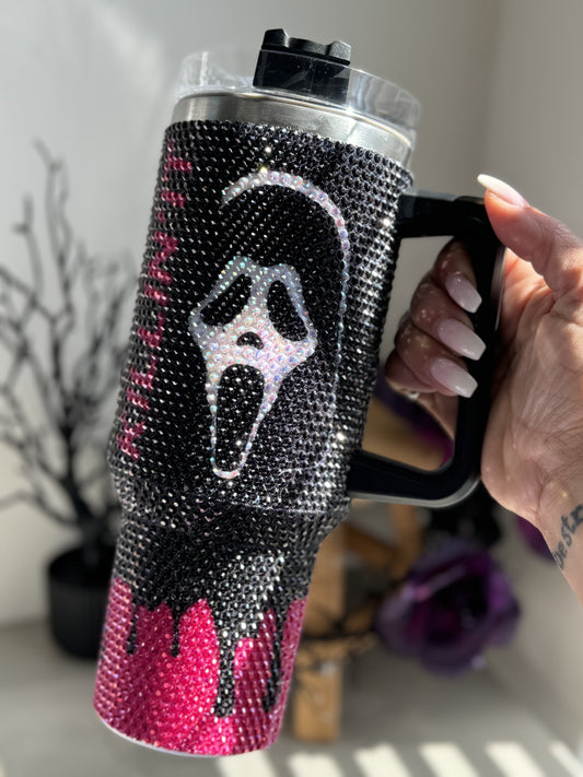 LG Ghouls Scream Rhinestone 40oz