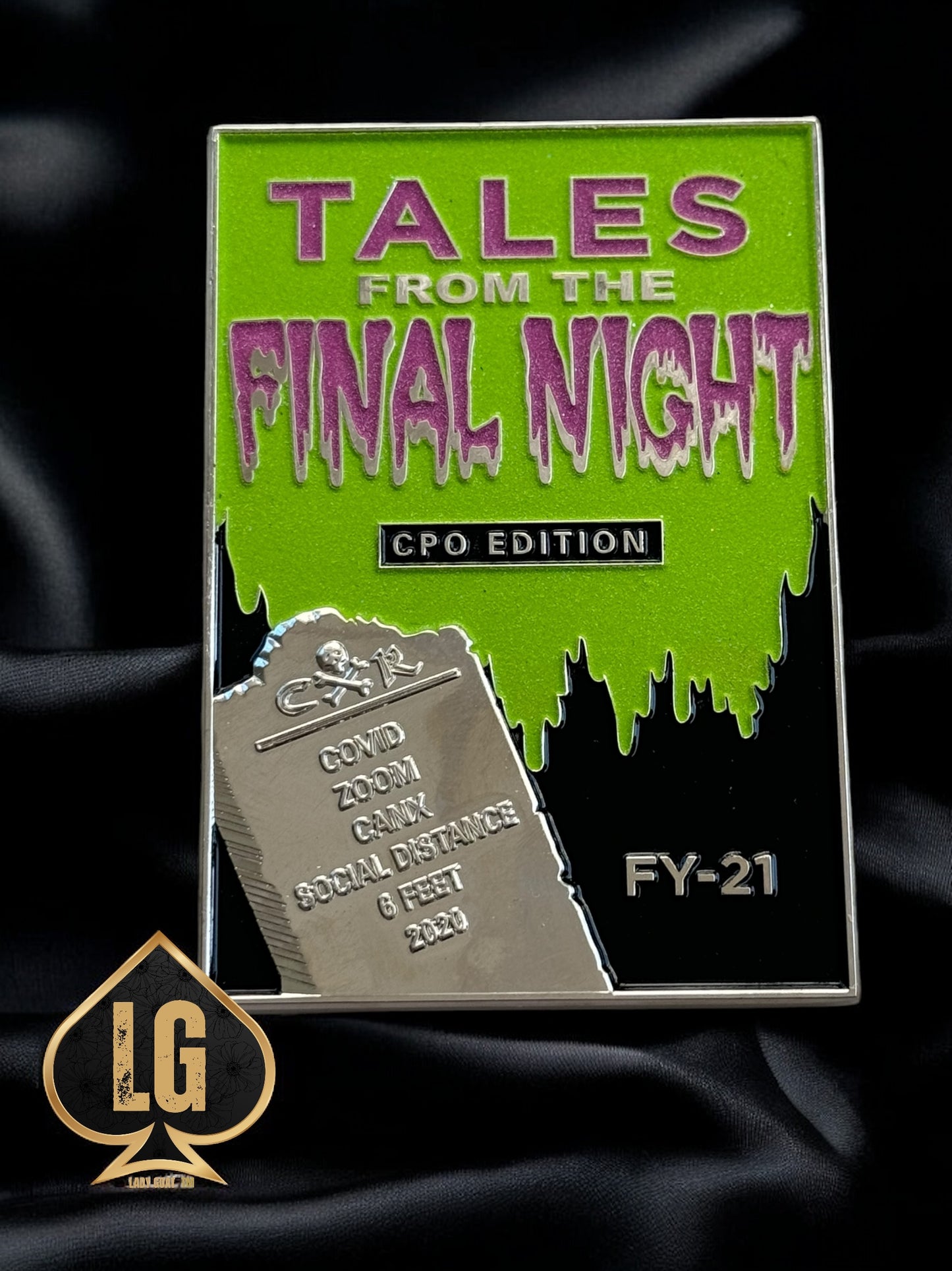Tales From Final Night Horror Challenge Coin 21”