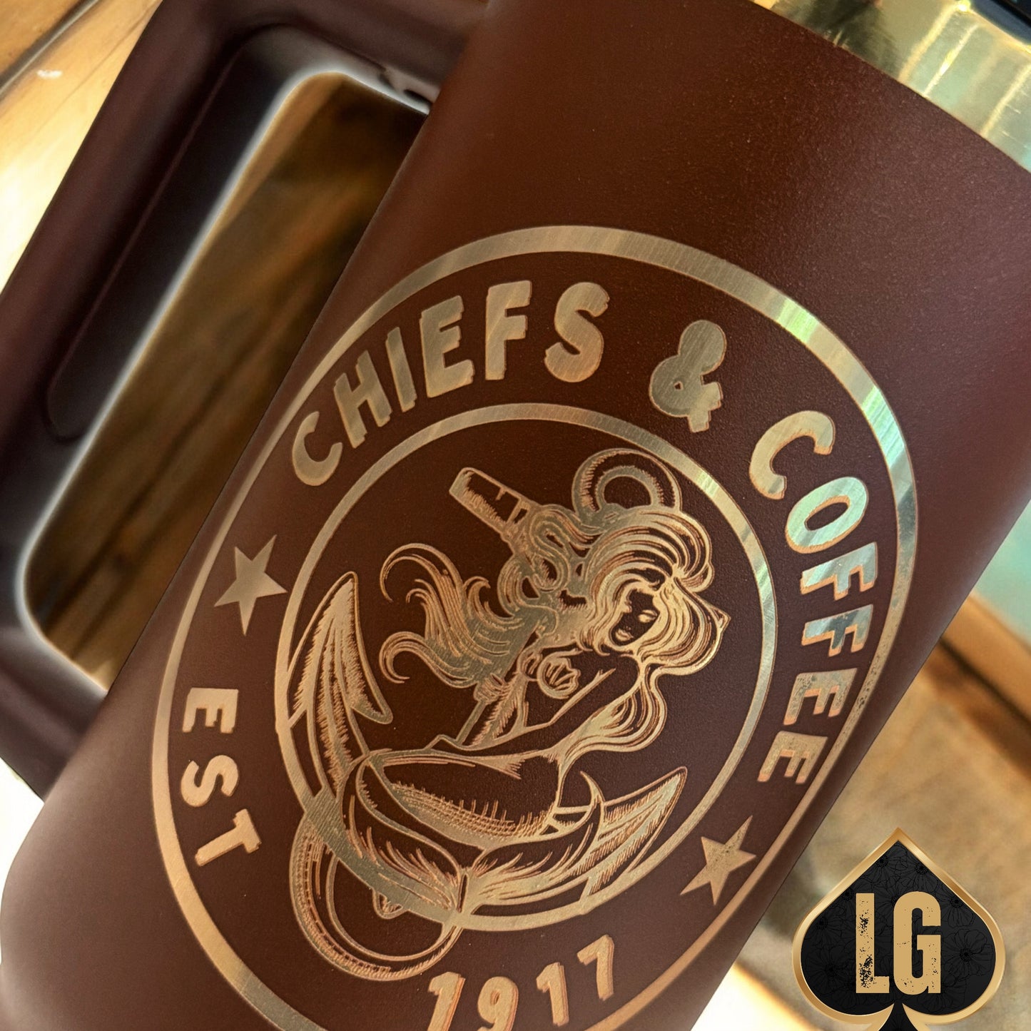 Chiefs and Coffee Tumbler