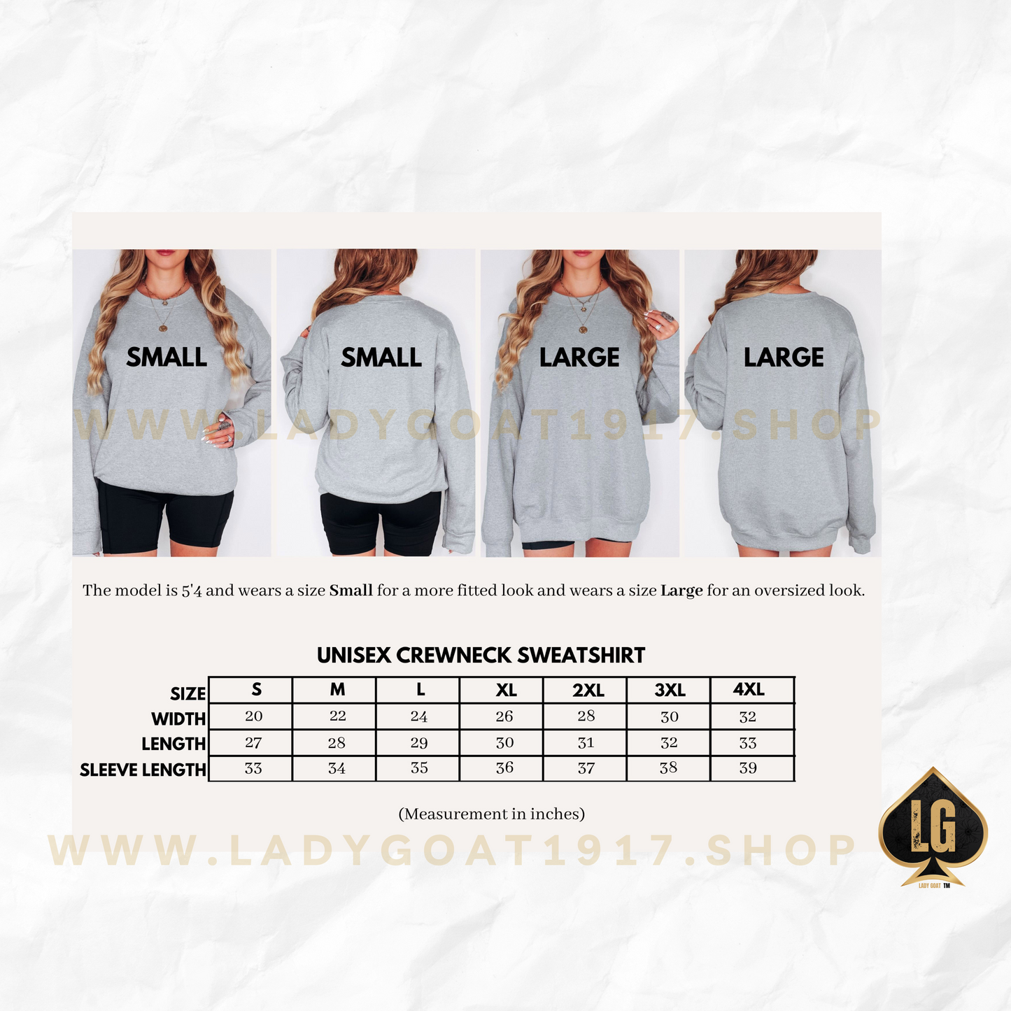Sheriff Crewneck Sweater